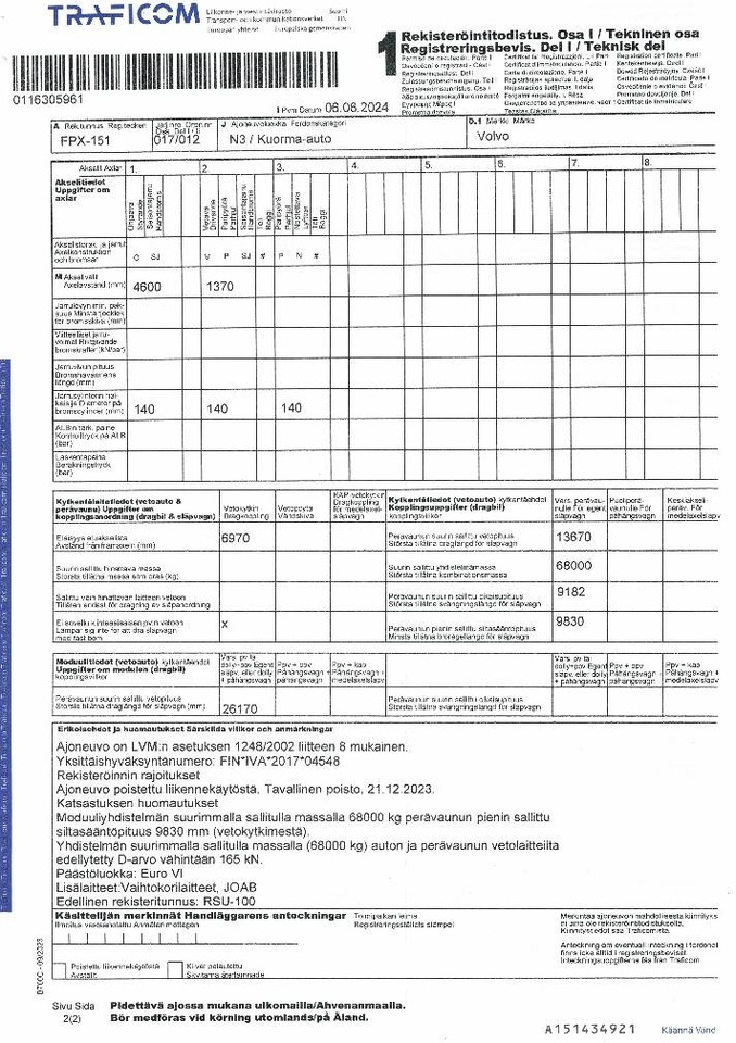 Lastväxlare lastbil Volvo FH 540: bild 21 Lastväxlare lastbil Volvo FH 540: bild 21