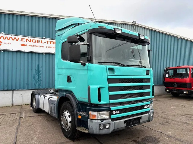 Scania R114-380 LA SLEEPERCAB 4x2 (EURO 2 / MANUAL GEARBOX / HYDRAULIC KIT / P.T.O. / FULL SPOILERSET / ETC.) - Dragbil: bild 2 Scania R114-380 LA SLEEPERCAB 4x2 (EURO 2 / MANUAL GEARBOX / HYDRAULIC KIT / P.T.O. / FULL SPOILERSET / ETC.) - Dragbil: bild 2