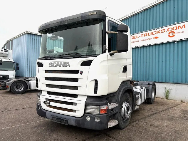 Scania R380 LA 4x2 DAYCAB (EURO 3 / 12 GEARS MANUAL GEARBOX / RETARDER / HYDRAULIC KIT / P.T.O.) - Dragbil: bild 1 Scania R380 LA 4x2 DAYCAB (EURO 3 / 12 GEARS MANUAL GEARBOX / RETARDER / HYDRAULIC KIT / P.T.O.) - Dragbil: bild 1