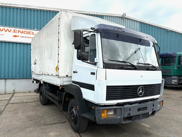 Mercedes-Benz LK 914 (6-CILINDER) WITH TENT BOX (MANUAL GEARBOX / FULL STEEL SUSPENSION / LOADING PLATFORM) - Kapellbil: bild 2 Mercedes-Benz LK 914 (6-CILINDER) WITH TENT BOX (MANUAL GEARBOX / FULL STEEL SUSPENSION / LOADING PLATFORM) - Kapellbil: bild 2