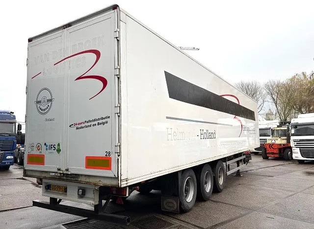 Pacton / JUMBO 3-AXLE CLOSED BOX WITH FULL STEEL CHASSIS (BPW-AXLES / DRUM BRAKES / ABS BRAKE SYSTEM / 13.60 METER) - Skåp semitrailer: bild 3 Pacton / JUMBO 3-AXLE CLOSED BOX WITH FULL STEEL CHASSIS (BPW-AXLES / DRUM BRAKES / ABS BRAKE SYSTEM / 13.60 METER) - Skåp semitrailer: bild 3