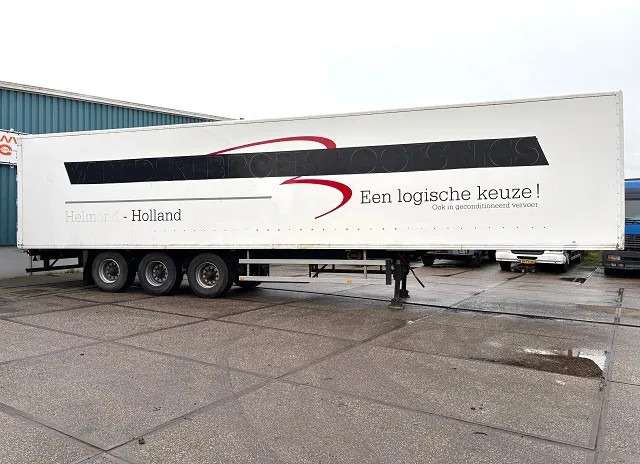 Pacton / JUMBO 3-AXLE CLOSED BOX WITH FULL STEEL CHASSIS (BPW-AXLES / DRUM BRAKES / ABS BRAKE SYSTEM / 13.60 METER) - Skåp semitrailer: bild 4 Pacton / JUMBO 3-AXLE CLOSED BOX WITH FULL STEEL CHASSIS (BPW-AXLES / DRUM BRAKES / ABS BRAKE SYSTEM / 13.60 METER) - Skåp semitrailer: bild 4