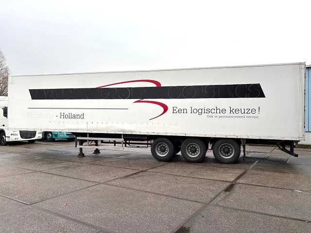 Pacton / JUMBO 3-AXLE CLOSED BOX WITH FULL STEEL CHASSIS (BPW-AXLES / DRUM BRAKES / ABS BRAKE SYSTEM / 13.60 METER) - Skåp semitrailer: bild 5 Pacton / JUMBO 3-AXLE CLOSED BOX WITH FULL STEEL CHASSIS (BPW-AXLES / DRUM BRAKES / ABS BRAKE SYSTEM / 13.60 METER) - Skåp semitrailer: bild 5