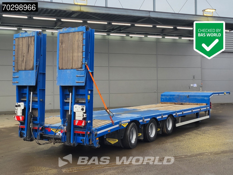 Broshuis 3ASD-18-30/0 Lift + Steering Axle Hydraulic Ramps - Låg lastare semitrailer: bild 1 Broshuis 3ASD-18-30/0 Lift + Steering Axle Hydraulic Ramps - Låg lastare semitrailer: bild 1