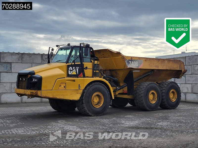 Caterpillar 740 B - Ramstyrd dumper: bild 1 Caterpillar 740 B - Ramstyrd dumper: bild 1