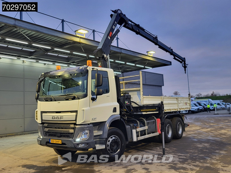 DAF CF 370 CF 6X4 HIAB 144 BS-3 HIDUO Crane Kran 8m3 Tipper Big-Axle Steelsuspension Euro 6 - Tippbil lastbil, Kranbil: bild 2 DAF CF 370 CF 6X4 HIAB 144 BS-3 HIDUO Crane Kran 8m3 Tipper Big-Axle Steelsuspension Euro 6 - Tippbil lastbil, Kranbil: bild 2