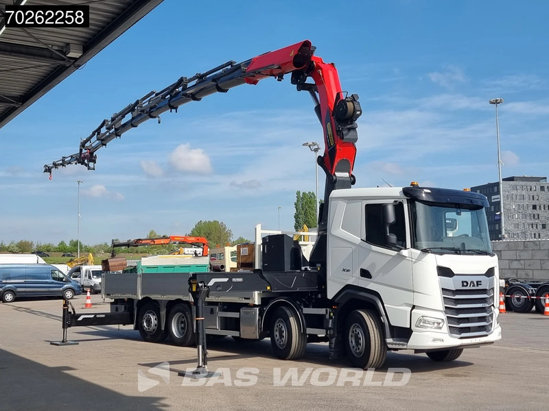 DAF XF 530 8X2 NEW Palfinger PK580 TEC Kran Crane Fly-Jib Winch Lift+Lenkasche Retarder - Flakbil, Kranbil: bild 5 DAF XF 530 8X2 NEW Palfinger PK580 TEC Kran Crane Fly-Jib Winch Lift+Lenkasche Retarder - Flakbil, Kranbil: bild 5