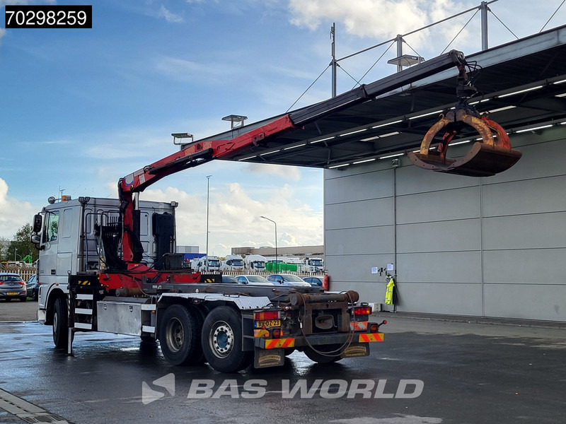 DAF XF105.410 XF 6X2 NL-Truck HMF 1643 Z2 Crane 24T Container system Lift+Steering-Axle Euro 5 - Lastbil med kabelsystem, Kranbil: bild 2 DAF XF105.410 XF 6X2 NL-Truck HMF 1643 Z2 Crane 24T Container system Lift+Steering-Axle Euro 5 - Lastbil med kabelsystem, Kranbil: bild 2