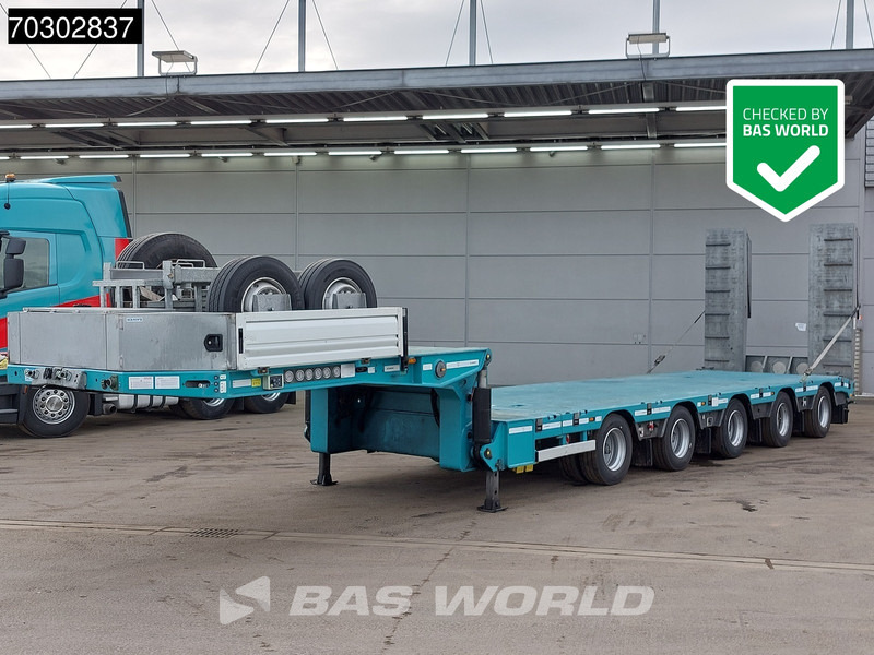De Angelis D4S005 Extendable650cm 5xSteeringaxle Hydraulic Neck Ramps - Låg lastare semitrailer: bild 1 De Angelis D4S005 Extendable650cm 5xSteeringaxle Hydraulic Neck Ramps - Låg lastare semitrailer: bild 1
