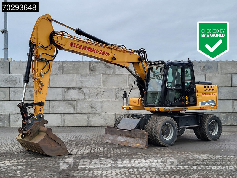 Doosan DX170 W - Grävmaskin på däck: bild 1 Doosan DX170 W - Grävmaskin på däck: bild 1