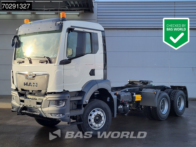 MAN TGS 33.400 6X4 NEW! Full-Steel Big-Axle Drumbrakes LED Euro 2 - Dragbil: bild 1 MAN TGS 33.400 6X4 NEW! Full-Steel Big-Axle Drumbrakes LED Euro 2 - Dragbil: bild 1