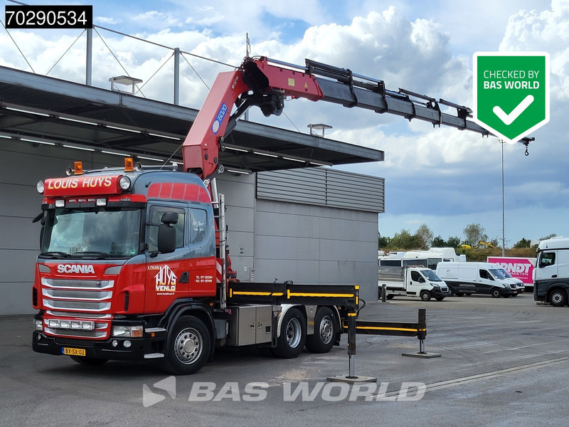 Scania G440 6X2 NL Crane Truck HMF 6020 K8 Kran Winch Retarder Lift-Steering Axle - Dragbil: bild 1 Scania G440 6X2 NL Crane Truck HMF 6020 K8 Kran Winch Retarder Lift-Steering Axle - Dragbil: bild 1