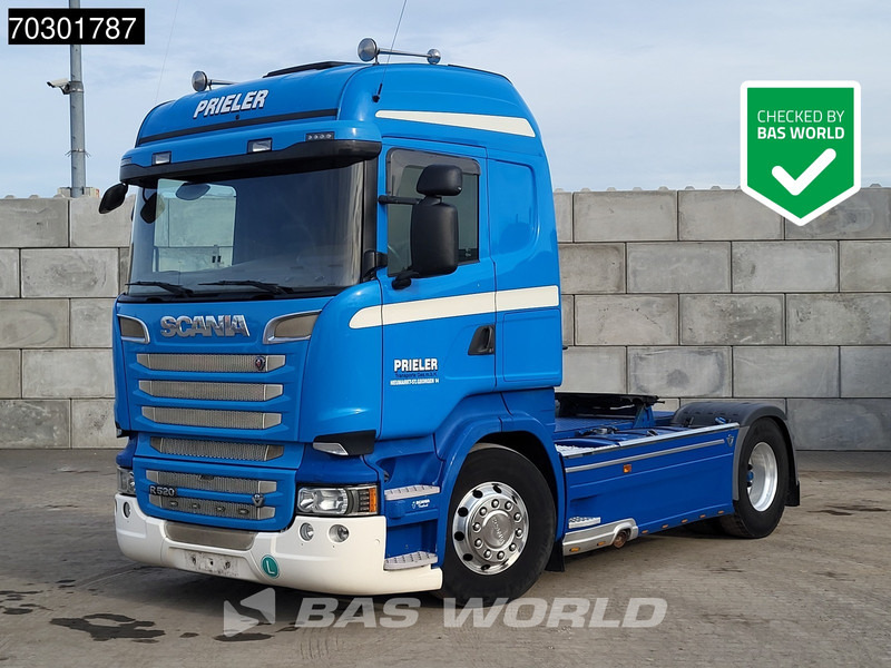 Scania R520 4X2 V8 Retarder 2x Tanks Alcoa Leder - Dragbil: bild 1 Scania R520 4X2 V8 Retarder 2x Tanks Alcoa Leder - Dragbil: bild 1