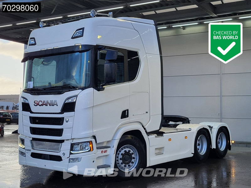Scania R650 R 6X4 Full-Air! Retarder ACC Hydraulik Leder Navi Euro 6 - Dragbil: bild 1 Scania R650 R 6X4 Full-Air! Retarder ACC Hydraulik Leder Navi Euro 6 - Dragbil: bild 1