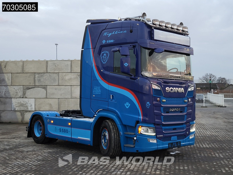 Scania S580 S 4X2 Full-Air Retarder 2xTanks Standklima Leder - Dragbil: bild 3 Scania S580 S 4X2 Full-Air Retarder 2xTanks Standklima Leder - Dragbil: bild 3