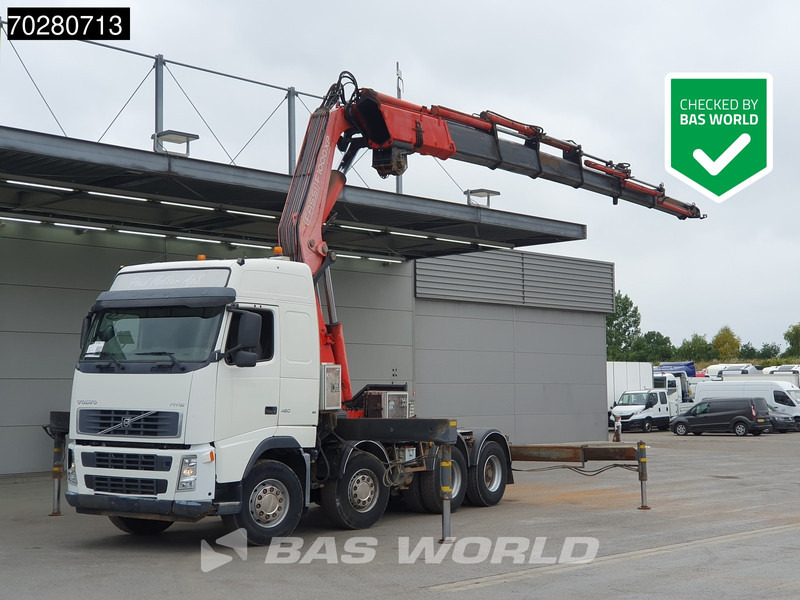 Volvo FH 460 FH 8X4 Manual Fassi F900A XP.27 Crane+Winch Big-Axle Lenkachse Kran Euro 3 - Dragbil: bild 1 Volvo FH 460 FH 8X4 Manual Fassi F900A XP.27 Crane+Winch Big-Axle Lenkachse Kran Euro 3 - Dragbil: bild 1