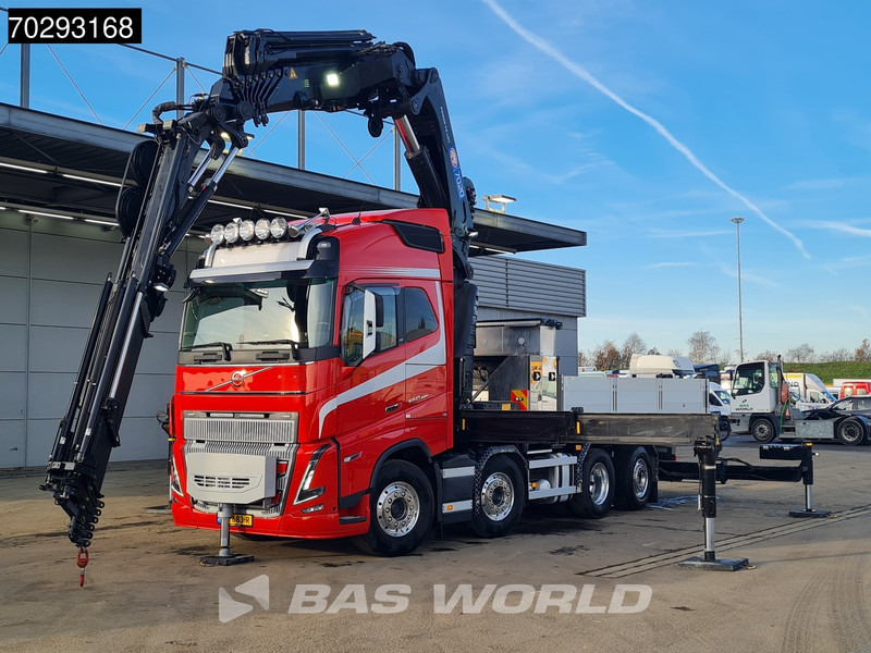 Volvo FH16 650 FH16 8X2 Tractorhead HMF 7020K-RCS Crane + Fly-Jib Lift+Steering Axle Navi ACC - Dragbil: bild 5 Volvo FH16 650 FH16 8X2 Tractorhead HMF 7020K-RCS Crane + Fly-Jib Lift+Steering Axle Navi ACC - Dragbil: bild 5