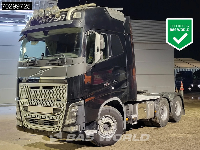 Volvo FH16 750 FH16 6X4 Retarder Big-Axle Hydraulik Leder 60% Tyres - Dragbil: bild 1 Volvo FH16 750 FH16 6X4 Retarder Big-Axle Hydraulik Leder 60% Tyres - Dragbil: bild 1
