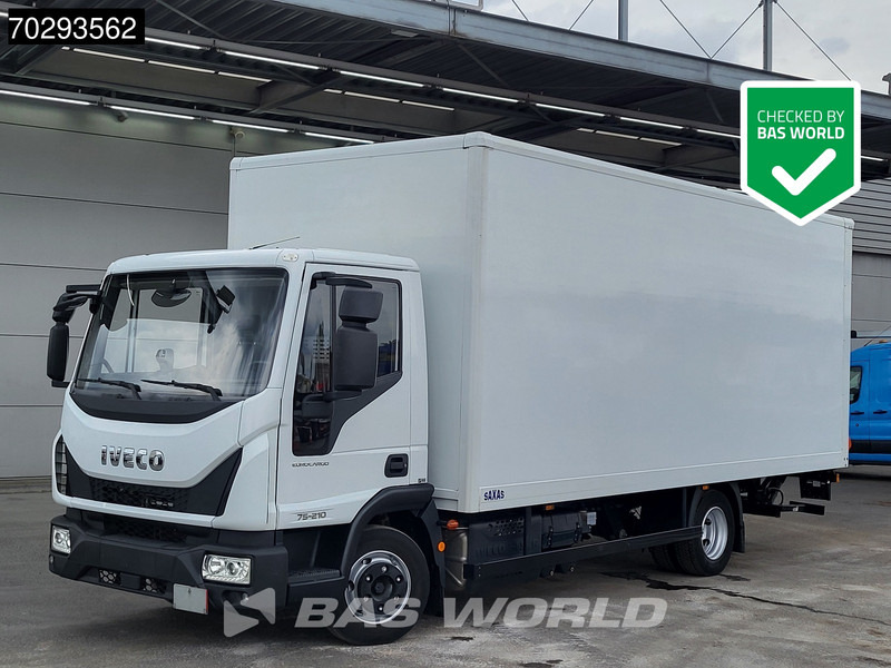 Lastbil med skåp Iveco Eurocargo 75E210 4X2 1000kg Ladebordwand Manual Euro 6: bild 1