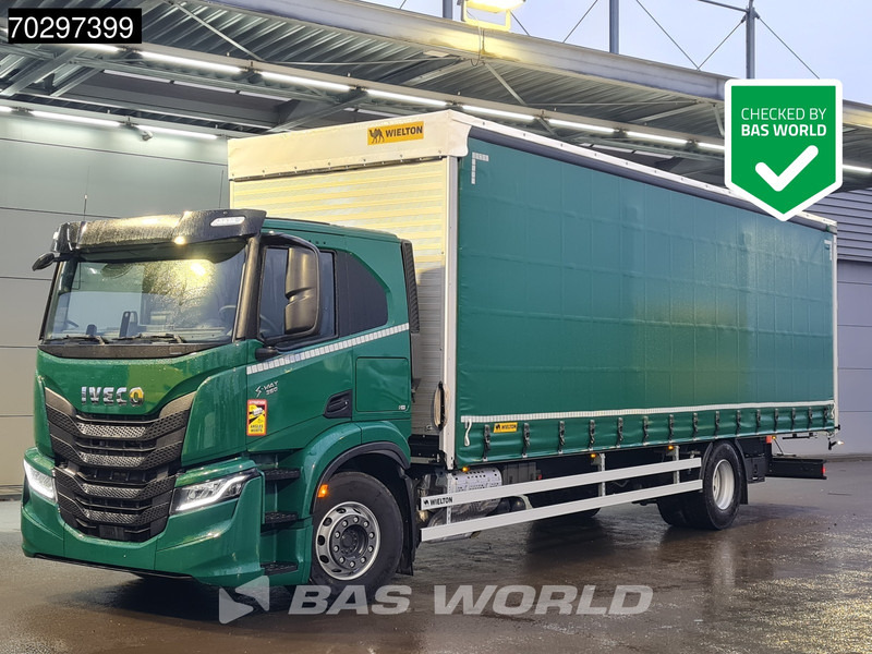Iveco S-Way 360 4X2 NEW! 18T Wielton Curtainsider Automatic Euro 6 - Kapellbil: bild 1 Iveco S-Way 360 4X2 NEW! 18T Wielton Curtainsider Automatic Euro 6 - Kapellbil: bild 1