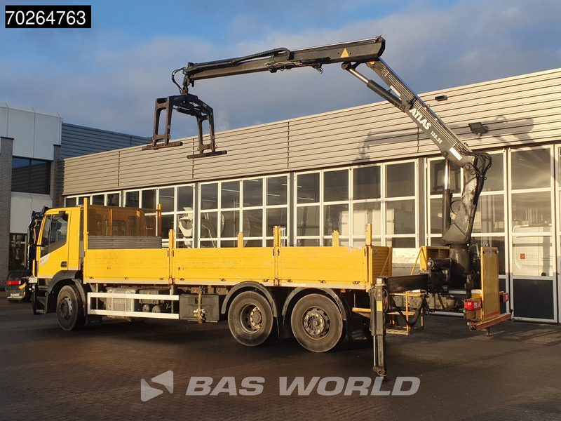 Iveco Stralis 310 6X2 RHD! Atlas 135.2VE-A11 Crane Lift-Lenkachse ACC Euro 6 - Flakbil, Kranbil: bild 2 Iveco Stralis 310 6X2 RHD! Atlas 135.2VE-A11 Crane Lift-Lenkachse ACC Euro 6 - Flakbil, Kranbil: bild 2