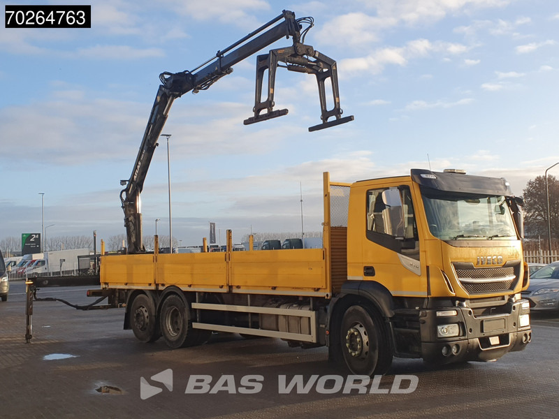Iveco Stralis 310 6X2 RHD! Atlas 135.2VE-A11 Crane Lift-Lenkachse ACC Euro 6 - Flakbil, Kranbil: bild 3 Iveco Stralis 310 6X2 RHD! Atlas 135.2VE-A11 Crane Lift-Lenkachse ACC Euro 6 - Flakbil, Kranbil: bild 3