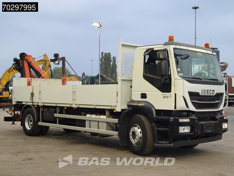 Flakbil, Kranbil Iveco Stralis 310 Stralis 4X2 Palfinger PK12002 Crane Kran rotator Steelsuspension Automatic Euro 6: bild 11 Flakbil, Kranbil Iveco Stralis 310 Stralis 4X2 Palfinger PK12002 Crane Kran rotator Steelsuspension Automatic Euro 6: bild 11