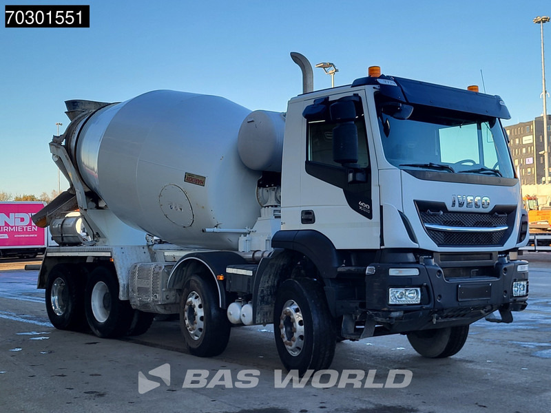 Iveco Stralis 400 8X4 9m3 Stetter mixer Steelsuspension Big-Axle Automatic Euro 6 - Betongbil: bild 3 Iveco Stralis 400 8X4 9m3 Stetter mixer Steelsuspension Big-Axle Automatic Euro 6 - Betongbil: bild 3