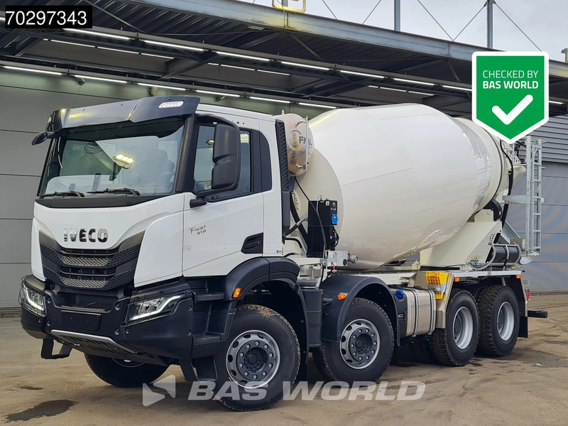 Iveco T-WAY 410 8X4 NEW! 10M3 FML Mixer Full Steel Suspension Automatic Euro 6 - Betongbil: bild 1 Iveco T-WAY 410 8X4 NEW! 10M3 FML Mixer Full Steel Suspension Automatic Euro 6 - Betongbil: bild 1