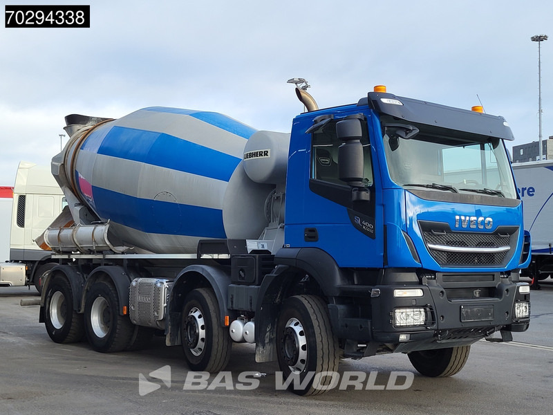 Iveco X-Way 400 X-Way 8X4 Liebherr 9m3 Big-Axle Steelsuspension Euro 6 - Betongbil: bild 3 Iveco X-Way 400 X-Way 8X4 Liebherr 9m3 Big-Axle Steelsuspension Euro 6 - Betongbil: bild 3