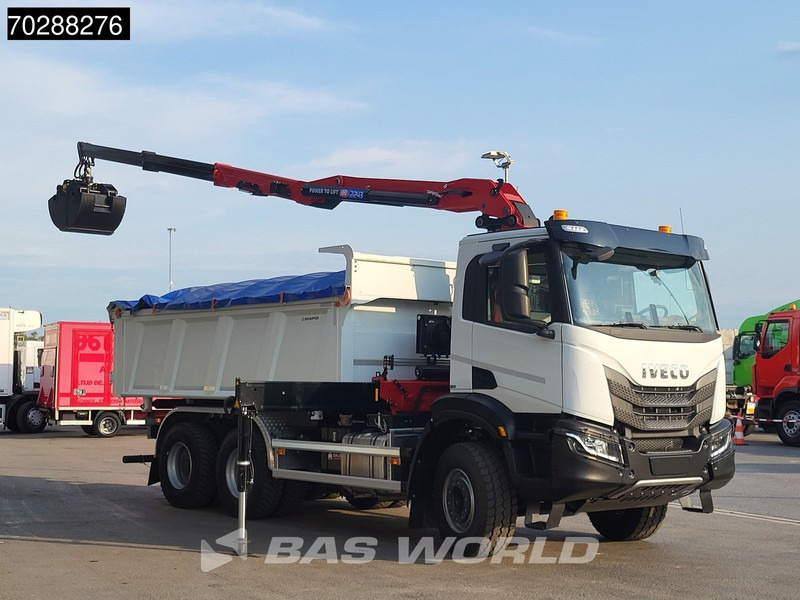 Iveco X-Way 480 6X4 NEW! HMF 2243Z-RCS Z-Crane kran 12m3 KH-Kipper Retarder Big-Axle - Tippbil lastbil, Kranbil: bild 3 Iveco X-Way 480 6X4 NEW! HMF 2243Z-RCS Z-Crane kran 12m3 KH-Kipper Retarder Big-Axle - Tippbil lastbil, Kranbil: bild 3