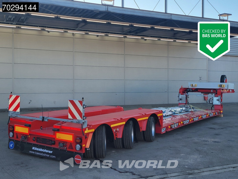 Kässbohrer LB3E 3 axles NEW! Extenable 540cm Gooseneck 3xSteeringaxle - Låg lastare semitrailer: bild 1 Kässbohrer LB3E 3 axles NEW! Extenable 540cm Gooseneck 3xSteeringaxle - Låg lastare semitrailer: bild 1