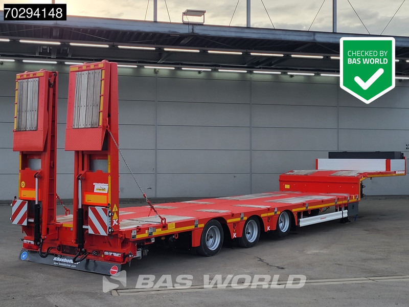 Kässbohrer LB3E 3 axles Steering+Lift Axle Extendable Ramps - Låg lastare semitrailer: bild 2 Kässbohrer LB3E 3 axles Steering+Lift Axle Extendable Ramps - Låg lastare semitrailer: bild 2