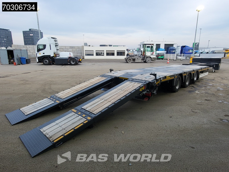 Ny Låg lastare semitrailer Kässbohrer LB3E NEW Steering+Lift Axle Extendable Ramps: bild 8