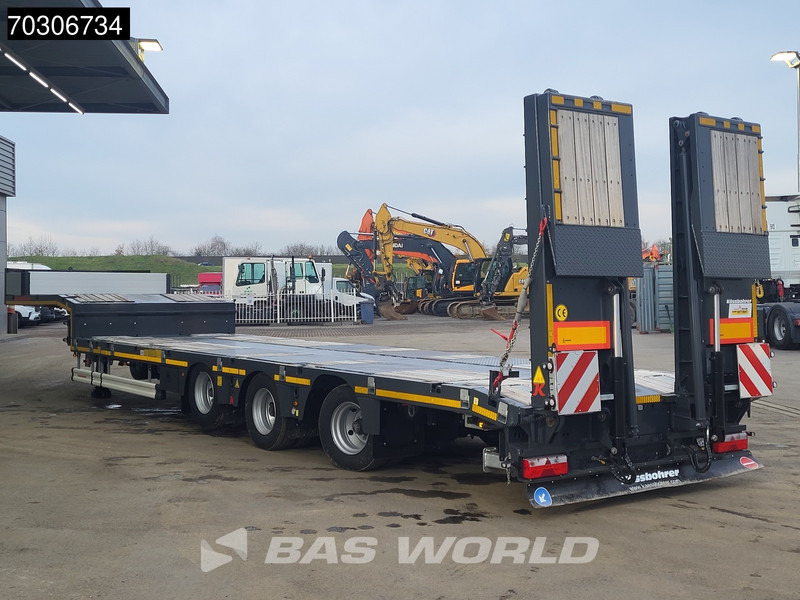 Ny Låg lastare semitrailer Kässbohrer LB3E NEW Steering+Lift Axle Extendable Ramps: bild 6