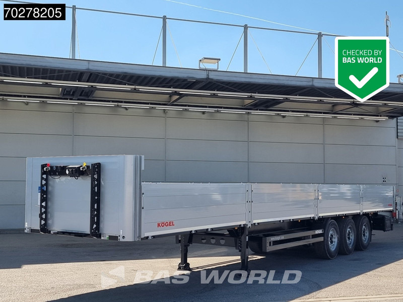 Kögel S24-1 OPEN Liftachse Bordwände - Flaktrailer: bild 1 Kögel S24-1 OPEN Liftachse Bordwände - Flaktrailer: bild 1