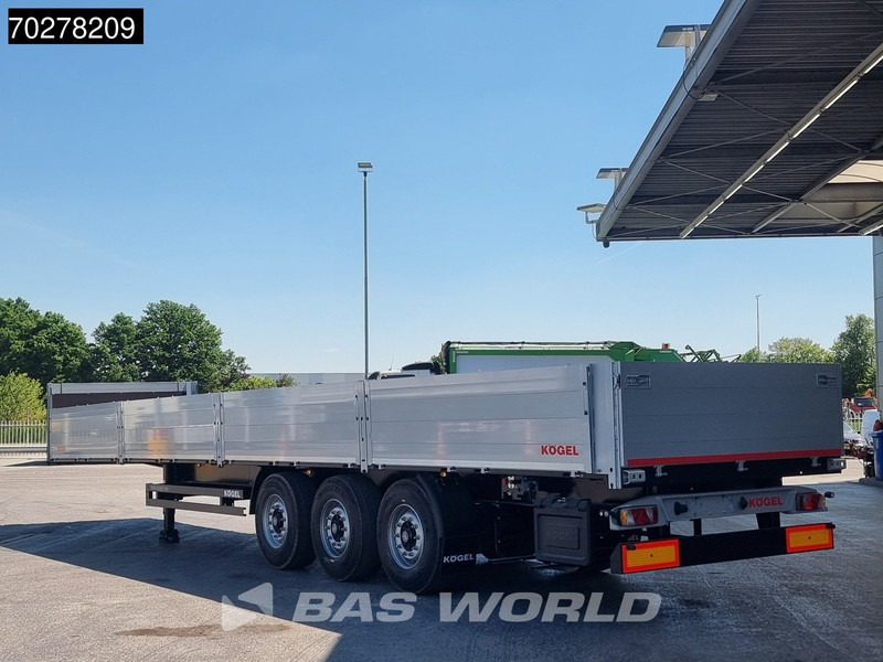 Kögel S24-1 OPEN Liftachse Bordwände - Flaktrailer: bild 2 Kögel S24-1 OPEN Liftachse Bordwände - Flaktrailer: bild 2