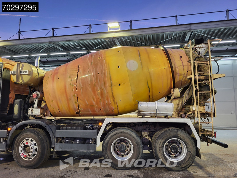 Betongbil MAN 35.363 8X4 9m3 Liebherr mixer Big-Axle Steelsuspension Automatic Euro 3: bild 6