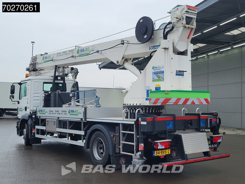 Kranbil MAN TGM 18.250 4X2 44mtrs Böcker AK44/4000 Telescopic crane Manual Euro 6: bild 12