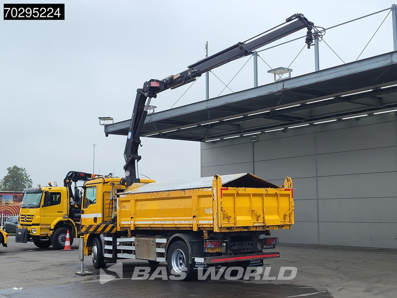 MAN TGM 18.250 TGM 4X2 NL-Truck 10m3 HSW Tipper 13Ton HMF 1300-K2 Crane Automatic Euro 6 - Tippbil lastbil, Kranbil: bild 2 MAN TGM 18.250 TGM 4X2 NL-Truck 10m3 HSW Tipper 13Ton HMF 1300-K2 Crane Automatic Euro 6 - Tippbil lastbil, Kranbil: bild 2