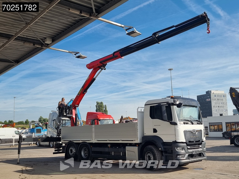 MAN TGS 26.440 6X2 NEW NL-Truck Palfinger PK 20.501 L TEC3 Kran Crane Baustoff Euro 6 - Flakbil, Kranbil: bild 3 MAN TGS 26.440 6X2 NEW NL-Truck Palfinger PK 20.501 L TEC3 Kran Crane Baustoff Euro 6 - Flakbil, Kranbil: bild 3