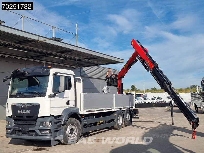MAN TGS 26.440 6X2 NEW NL-Truck Palfinger PK 20.501 L TEC3 Kran Crane Baustoff Euro 6 - Flakbil, Kranbil: bild 5 MAN TGS 26.440 6X2 NEW NL-Truck Palfinger PK 20.501 L TEC3 Kran Crane Baustoff Euro 6 - Flakbil, Kranbil: bild 5