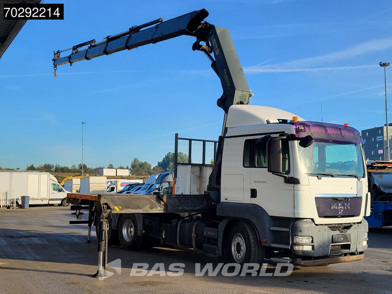 MAN TGS 26.440 6X4 Palfinger PK36002 Crane Retarder Steelsuspension Manual Euro 4 - Flakbil, Kranbil: bild 3 MAN TGS 26.440 6X4 Palfinger PK36002 Crane Retarder Steelsuspension Manual Euro 4 - Flakbil, Kranbil: bild 3