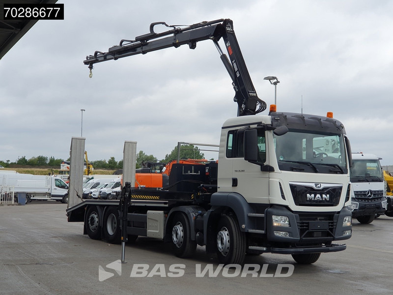 MAN TGS 35.360 8X2 HIAB X-Hiduo 158 BS-3 Crane Lift+lenkasche Machine transporter Euro 6 - Biltransportbil lastbil, Kranbil: bild 3 MAN TGS 35.360 8X2 HIAB X-Hiduo 158 BS-3 Crane Lift+lenkasche Machine transporter Euro 6 - Biltransportbil lastbil, Kranbil: bild 3