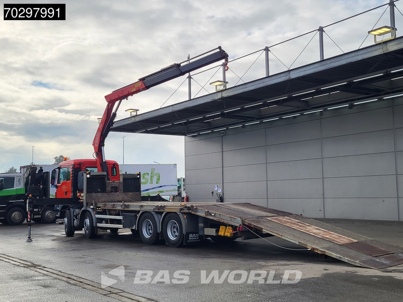 MAN TGS 35.360 TGS 8X2 Fassi F235A.0.22 Crane Kran Winch Hydraulic ramp Lift-Axle Navi Euro 6 - Flakbil, Kranbil: bild 3 MAN TGS 35.360 TGS 8X2 Fassi F235A.0.22 Crane Kran Winch Hydraulic ramp Lift-Axle Navi Euro 6 - Flakbil, Kranbil: bild 3