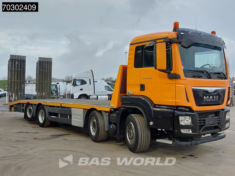 MAN TGS 35.400 8X2 Machine transporter Hydraulic Ramps Winch Lift+Steering Axle Euro 6 - Biltransportbil lastbil: bild 3 MAN TGS 35.400 8X2 Machine transporter Hydraulic Ramps Winch Lift+Steering Axle Euro 6 - Biltransportbil lastbil: bild 3