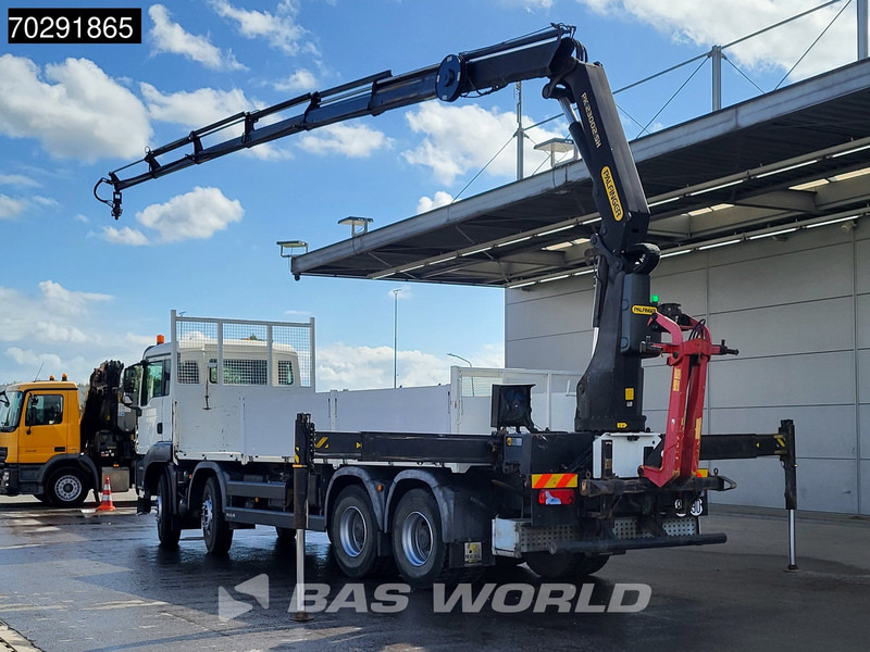 MAN TGS 35.400 8X4 Palfinger PK23002 SH Kran Crane Big-Axle Euro 6 - Flakbil, Kranbil: bild 2 MAN TGS 35.400 8X4 Palfinger PK23002 SH Kran Crane Big-Axle Euro 6 - Flakbil, Kranbil: bild 2