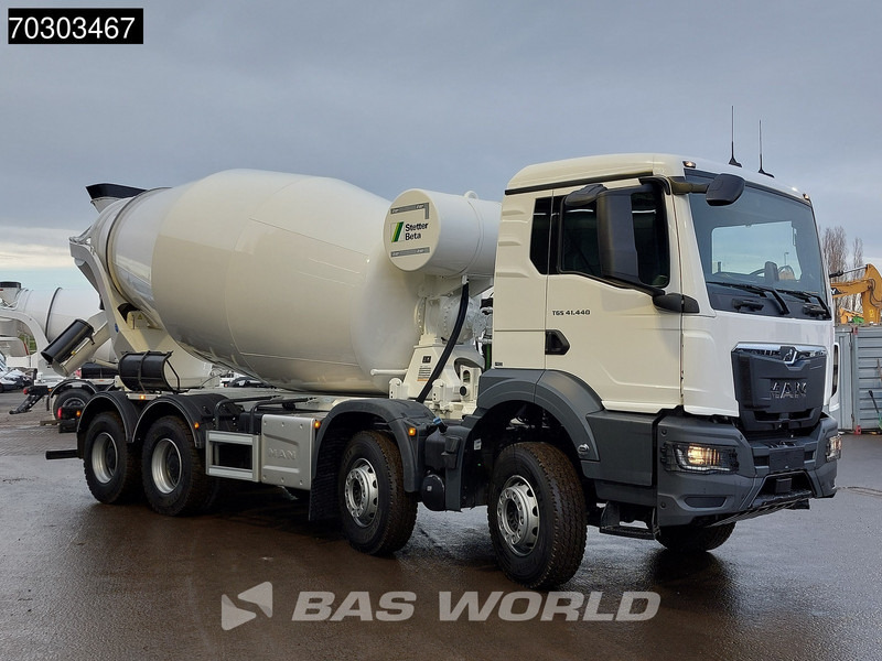 MAN TGS 41.440 8X4 NEW! 12m3 Stetter Mixer Big-Axle Steelsuspension Automatic Euro 6 - Betongbil: bild 3 MAN TGS 41.440 8X4 NEW! 12m3 Stetter Mixer Big-Axle Steelsuspension Automatic Euro 6 - Betongbil: bild 3