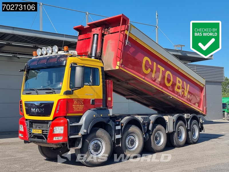 MAN TGS 41.480 10X8 NL-Truck BigAxle 10x8 22m3 Tipper Navi Euro 6 - Tippbil lastbil: bild 1 MAN TGS 41.480 10X8 NL-Truck BigAxle 10x8 22m3 Tipper Navi Euro 6 - Tippbil lastbil: bild 1