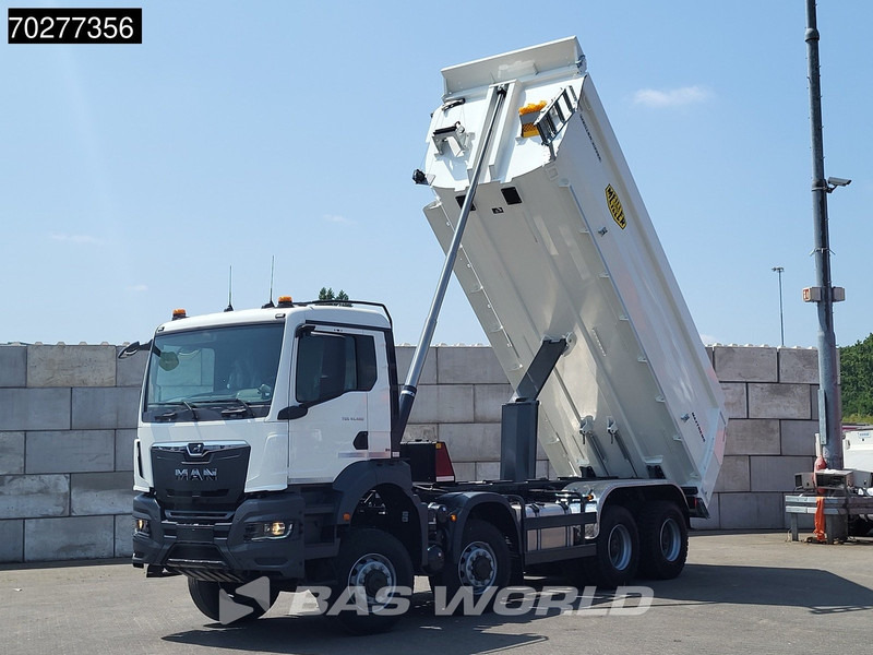 MAN TGS 41.480 8X6 NEW! 19m3 Meiller Tipper Big-Axle Steel suspension Automatic Euro 6 - Tippbil lastbil: bild 2 MAN TGS 41.480 8X6 NEW! 19m3 Meiller Tipper Big-Axle Steel suspension Automatic Euro 6 - Tippbil lastbil: bild 2